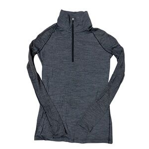 Nike Gray Quarter-Zip Pullover